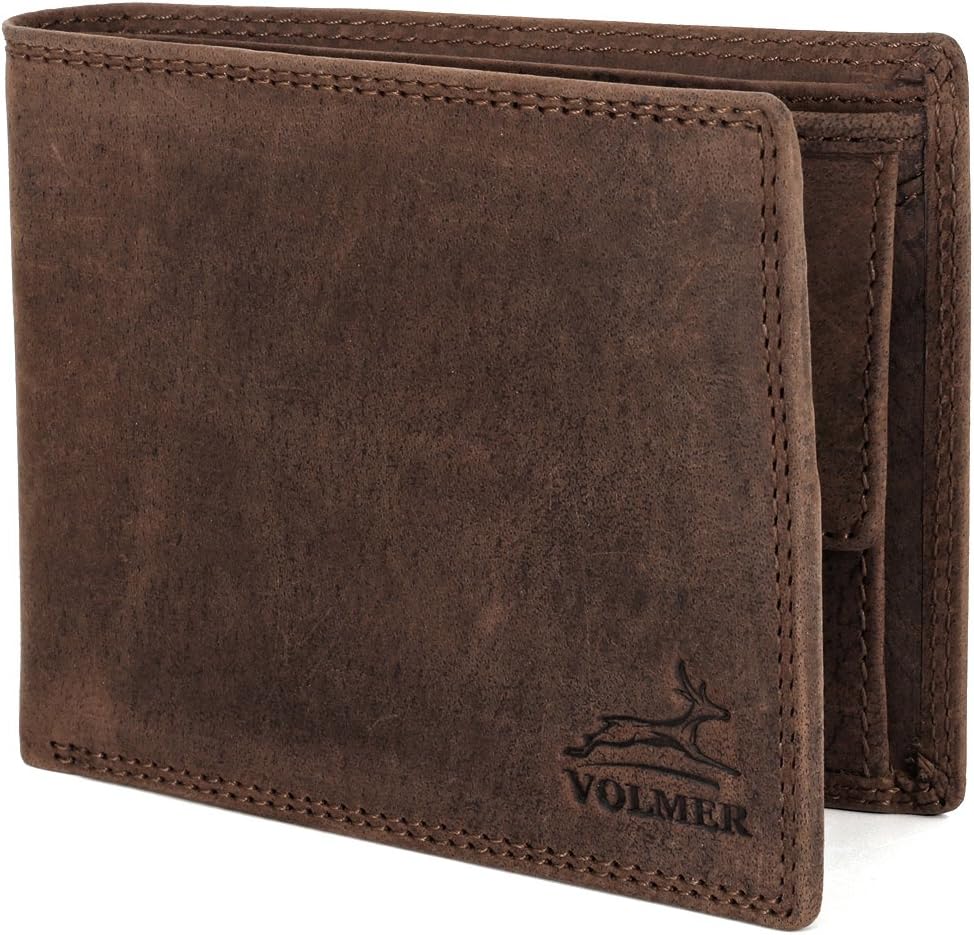 Leather Wallet for Men & Women with RFID Blocking